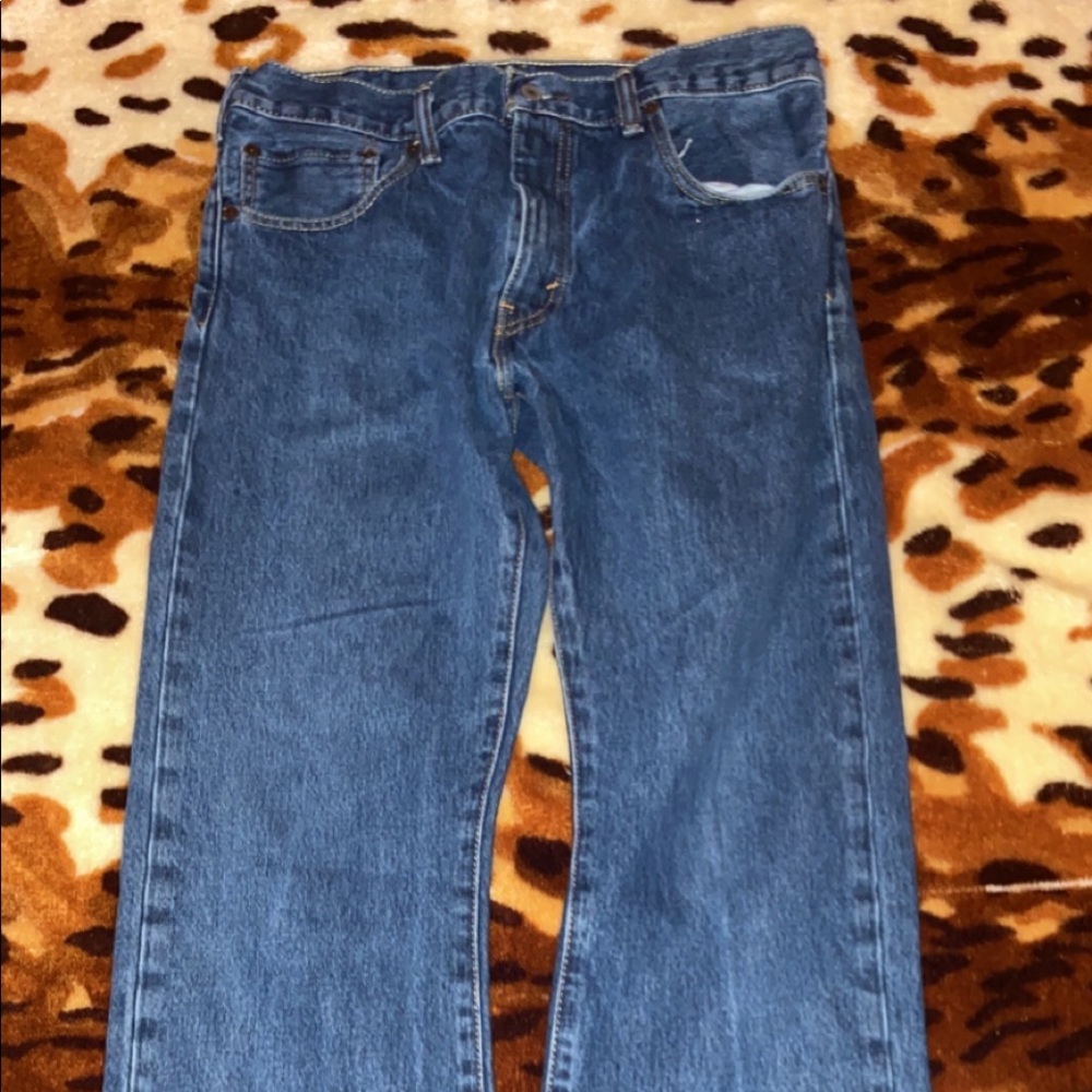 Levi Strauss & Co. Straight Blue Jeans